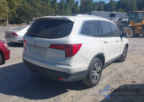 2017 Honda Pilot Ex-L z USA, uszkodzony, nr VIN 5FNYF5H84HB035226